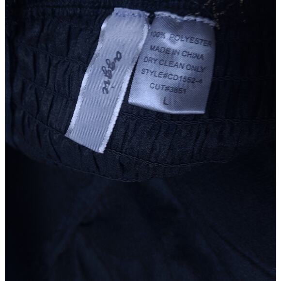 Aggie Sparkle Gold Black Lace Strapless Short Dress Large - Picture 6 of 6